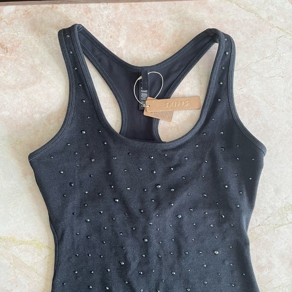 *NWT* SKIMS deadstock sparkly rhinestone romper onesie - Picture 2 of 6